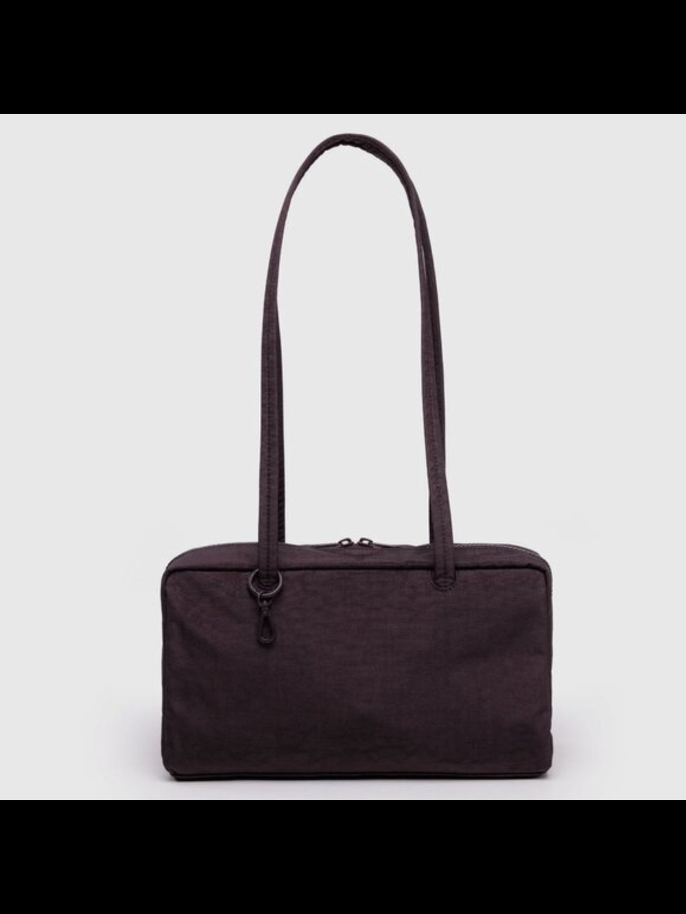 Baggu Nylon Bowler Bag Chocolate Plum